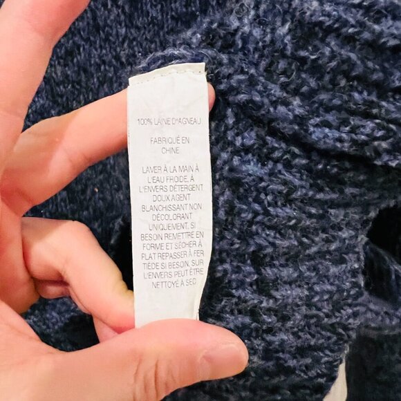 Vintage LL Bean 100% Wool Sweater Men's Size Large - Picture 8 of 16